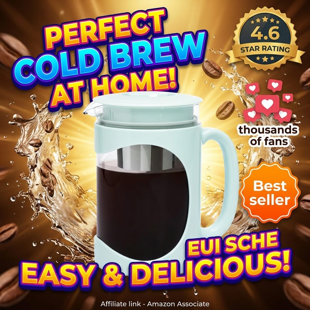 Primula Burke Deluxe Cold Brew Iced Coffee Maker 1.6 qt