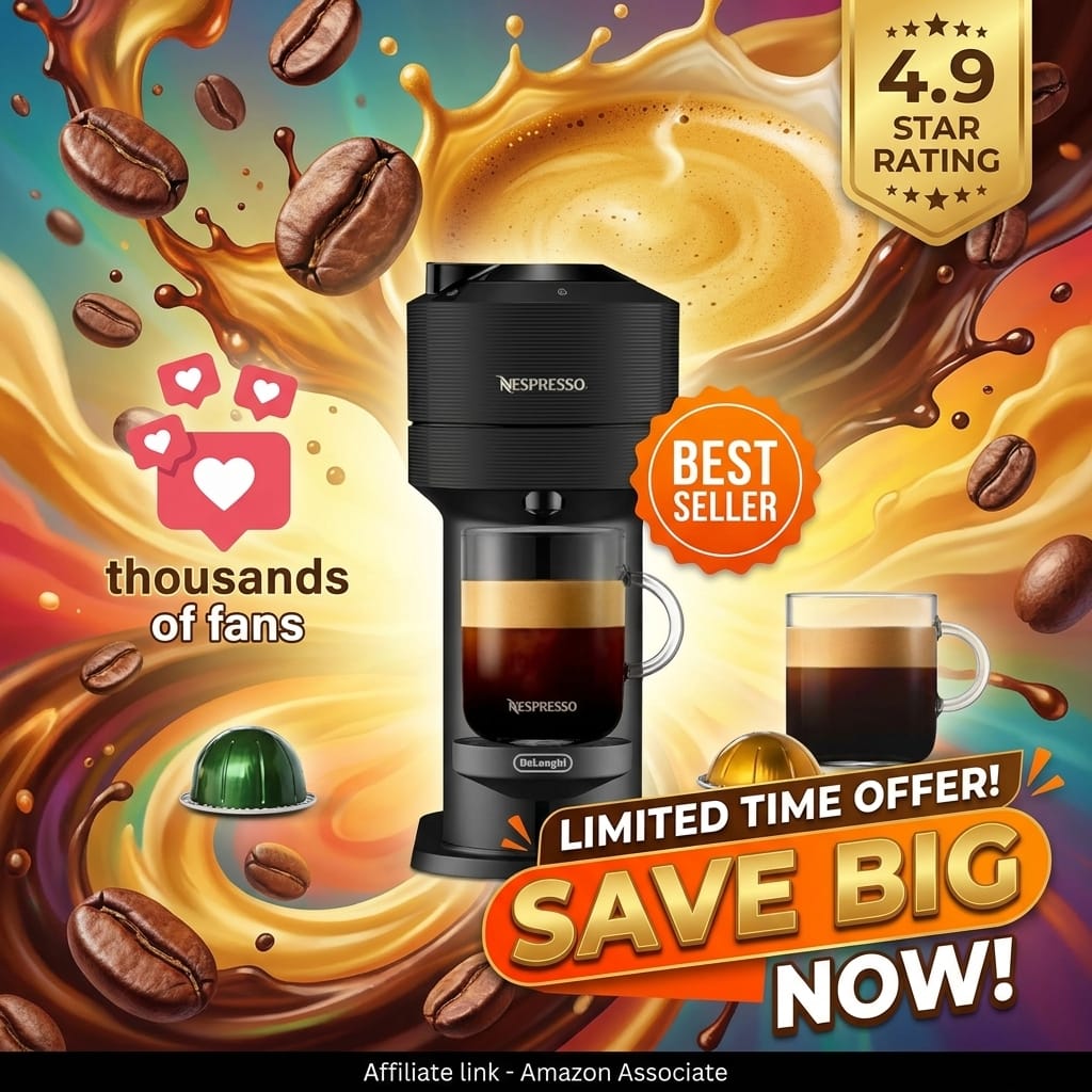Nespresso Vertuo Next - Six Sizes, One Perfect Brew