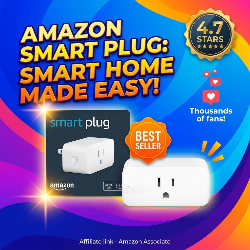 Amazon Smart Plug - Add Alexa Voice Control to Any Outlet