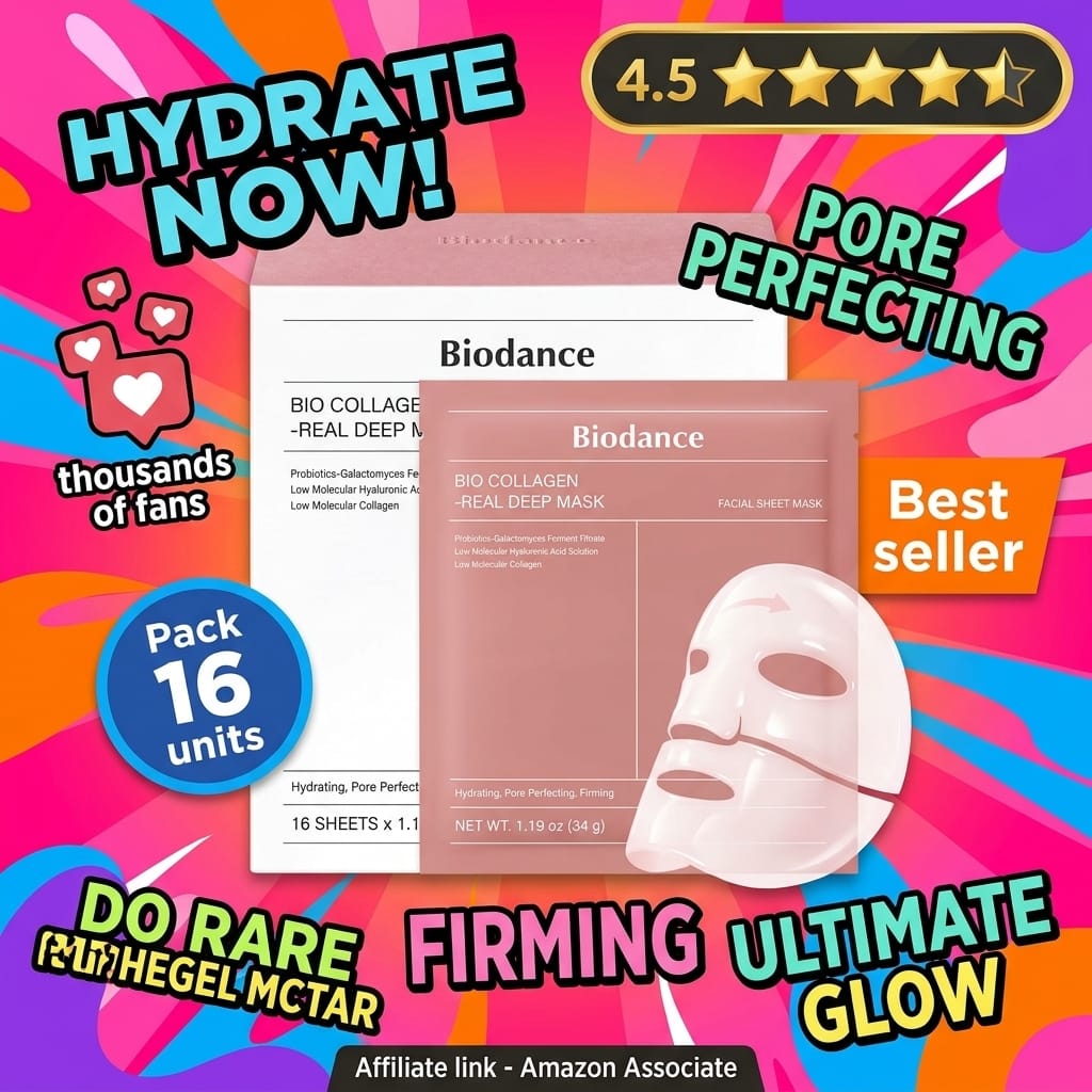 BIODANCE Bio-Collagen Overnight Hydrogel Face Mask - 16 Sheets