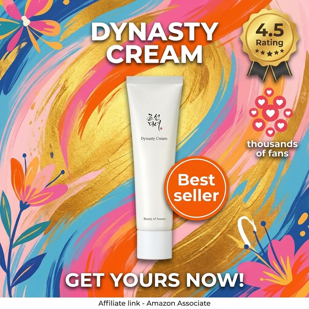 Beauty of Joseon Dynasty Cream Hydrating Face Moisturizer for Dry, Sensitive Skin, Korean Skincare for Men and Women 100ml, 3.38 fl.oz