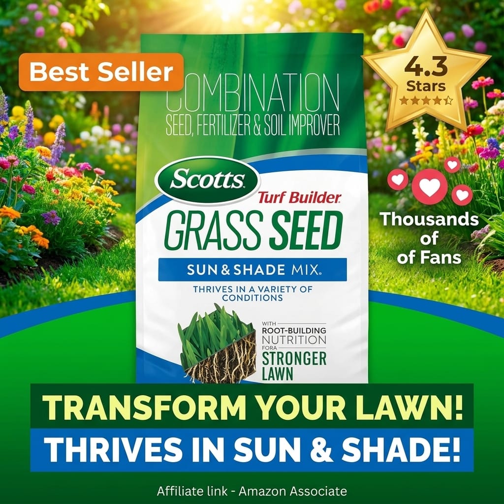 Scotts Turf Builder Grass Seed Sun and Shade Mix