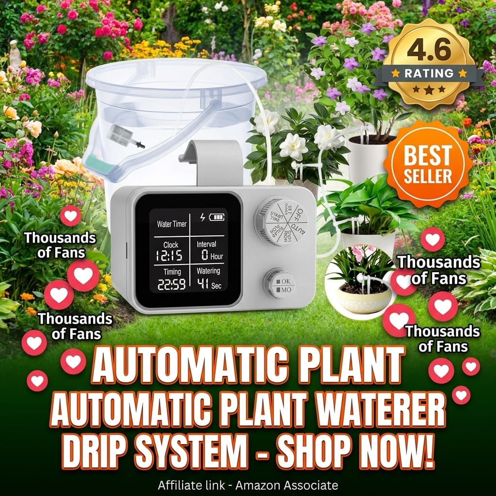 Automatic Plant Watering System for 15 Plants