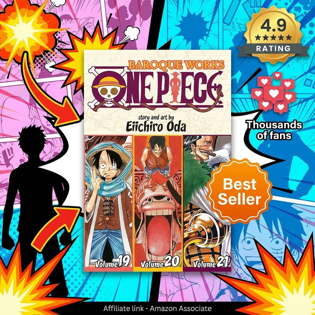 One Piece Baroque Works Vol. 19-20-21 - Three Volumes in One