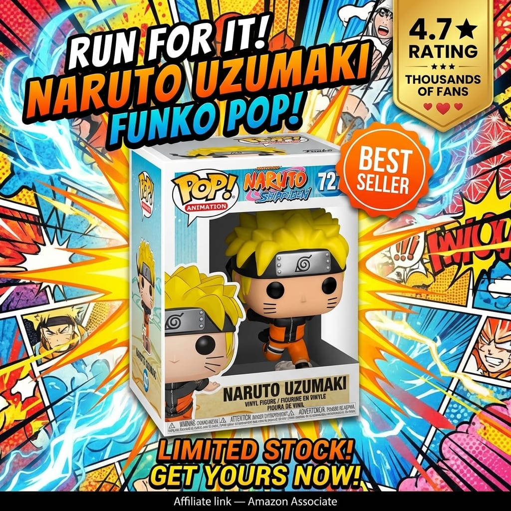 Funko Pop! Naruto Uzumaki Running - Iconic Ninja Pose