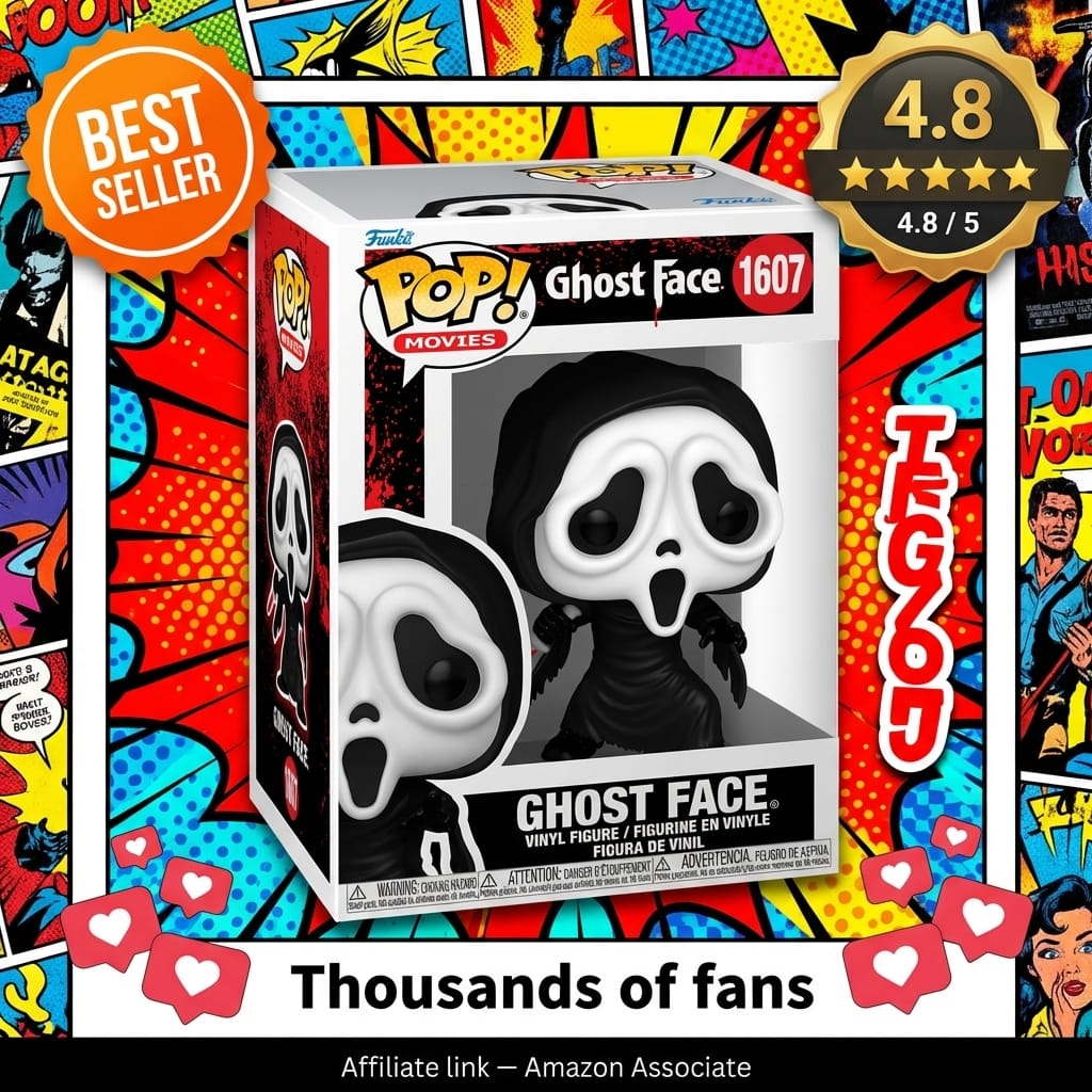 Funko Pop! Ghostface Scream - Horror Icon Vinyl Figure