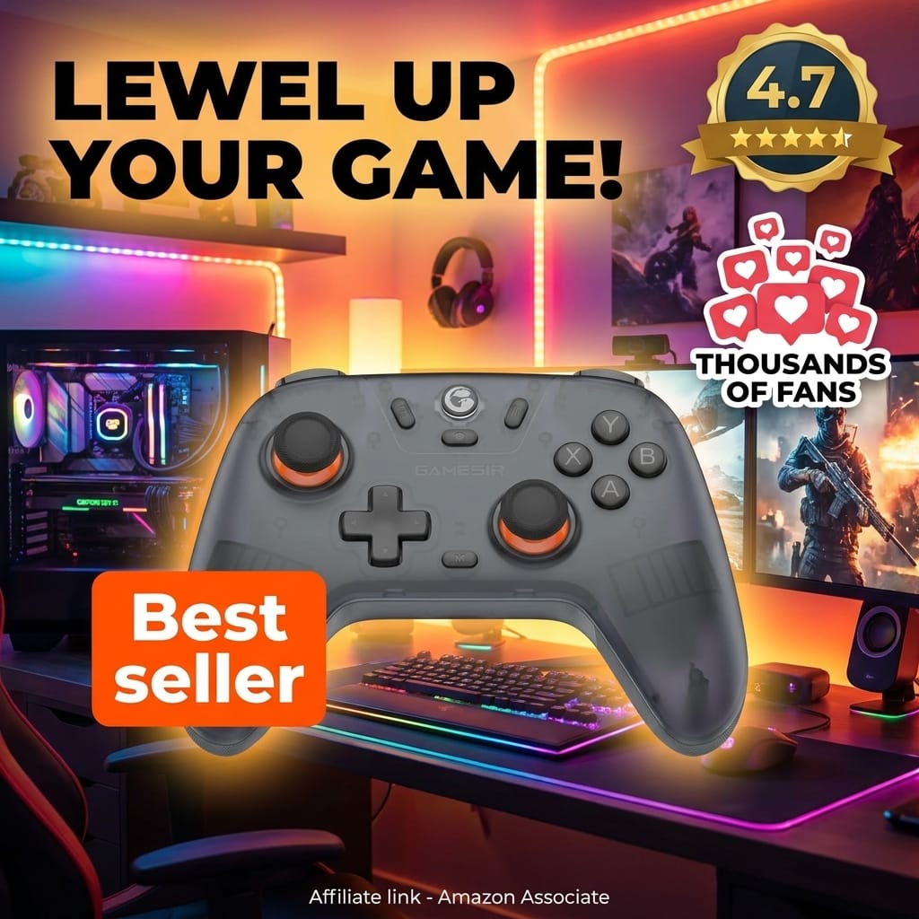 GameSir Nova Lite Wireless Controller - PC, Switch and Mobile