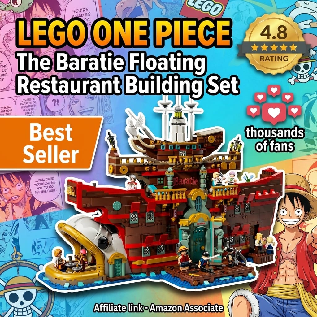 LEGO ONE PIECE Baratie Restaurant 75640 - 10 Minifigures