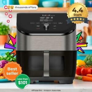 Instant Pot Vortex Plus 6QT OdorErase Air Fryer