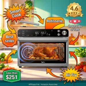Typhur Sync Oven with Wireless Probe – 27Qt Smart