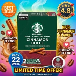 Starbucks Cinnamon Dolce K-Cups – Sweet Coffee Anytime