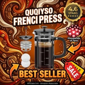 QUQIYSO French Press – Rich Coffee Without the Fuss