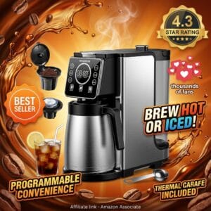SHARDOR 5-Cup Coffee Maker with Thermal Carafe Review