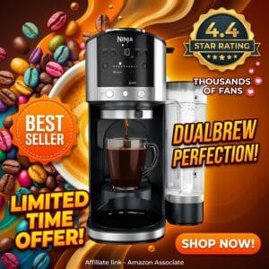 Ninja DualBrew Coffee Maker – Brew Grounds and K-Cups