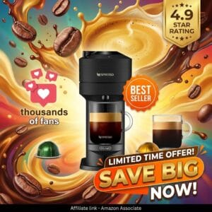 Nespresso Vertuo Next – Six Sizes, One Perfect Brew