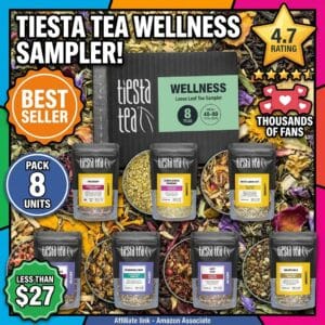 Tiesta Tea Wellness Sampler – 8 Loose Leaf Blends