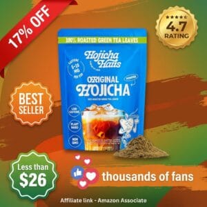 Hojicha Haus Roasted Green Tea Powder – Low Caffeine from Kyoto