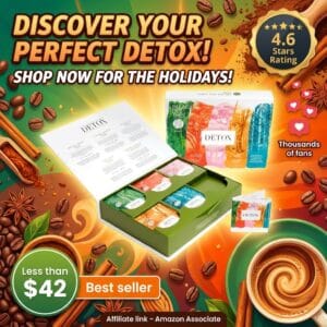 Palais des Thes Organic Detox Tea Gift Set – 30 Cups