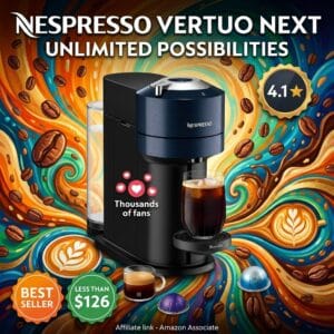 Nespresso Vertuo Next Coffee and Espresso Maker by Breville