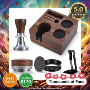 Complete 58mm Espresso Accessories Kit for Home Baristas