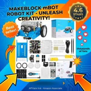 Makeblock mBot Robot Kit – Kids Learn Scratch and Arduino Coding