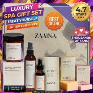 ZAAINA Luxury Spa Gift Set for Her – USA Made Review