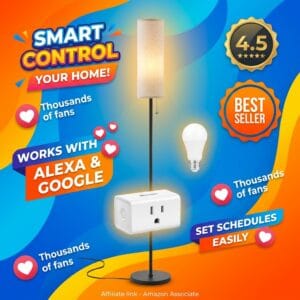 Kasa EP10 Ultra Mini Smart Plug 15A – Alexa and Google Home