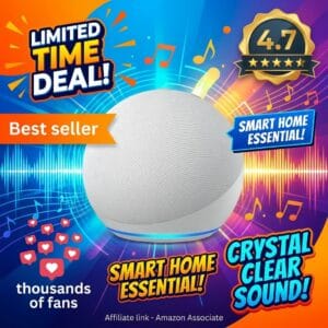 Amazon Echo Dot Smart Speaker – Alexa for Every Room