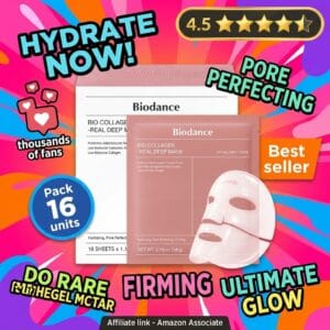 BIODANCE Bio-Collagen Overnight Hydrogel Face Mask – 16 Sheets