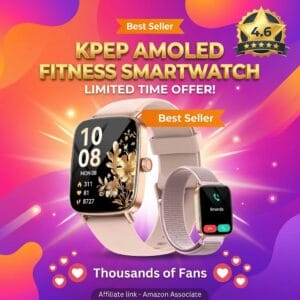 KPEP AMOLED Fitness Smartwatch with Bluetooth Calling Review