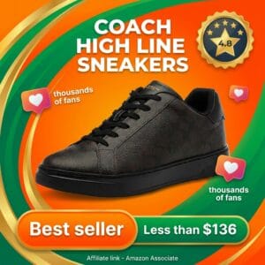 Coach Men’s High Line Sneakers – Premium Designer Footwear