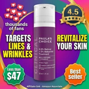 Paula’s Choice Retinol + Bakuchiol Anti-Aging Serum