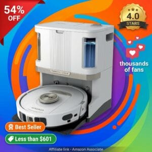 Shark PowerDetect NeverTouch Pro Robot Vacuum and Mop