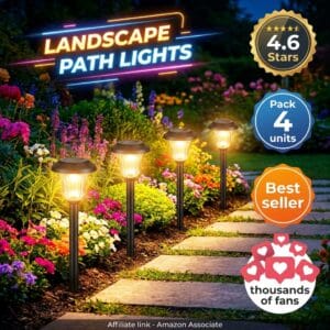 Linkind Smart Color Path Lights Low Voltage 4-Pack