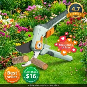 PrunePro Bypass Pruning Shears – German Stainless Steel Blade