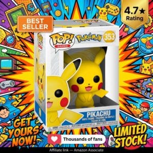 Funko Pop! Pikachu Pokemon – Official Vinyl Figure
