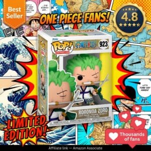 Funko Pop! Zoro One Piece – The Swordsman in Collectible Format