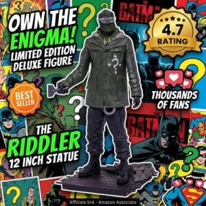McFarlane Riddler Batman Movie 12 inch Deluxe Figure