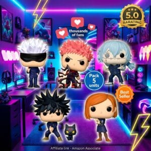 Funko Pop! Jujutsu Kaisen Set of 5 – Complete Main Cast
