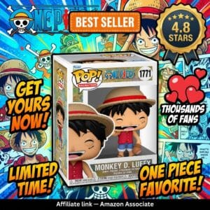 Funko Pop! Luffy One Piece – Official Figure for Anime Fans