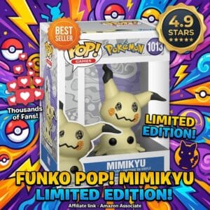 Funko Pop Pokemon Mimikyu – Official Collectible Figure