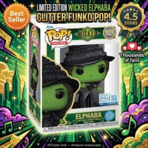 Funko Pop! Elphaba Glitter Wicked – Amazon Exclusive