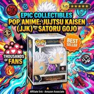 JJK Gojo Unmasked Hollow Purple Exclusive Vinyl Figure