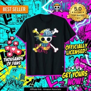 One Piece Straw Hat Pirates T-Shirt – Fan-Favorite Official Pick