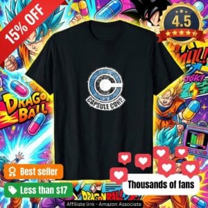 Dragon Ball Capsule Corp T-Shirt for Women and Men