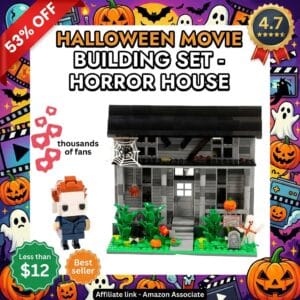 Halloween Building Set – Horror House LEGO-Compatible