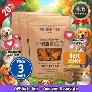 Portland Pet Food Pumpkin Dog Treats – Grain-Free, Human-Grade