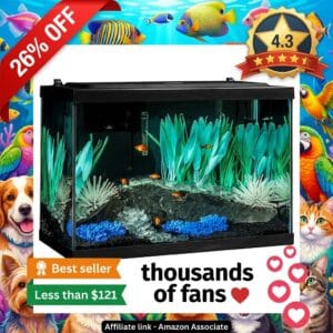 Tetra ColorFusion 20 Gallon Aquarium Kit with LED Lighting